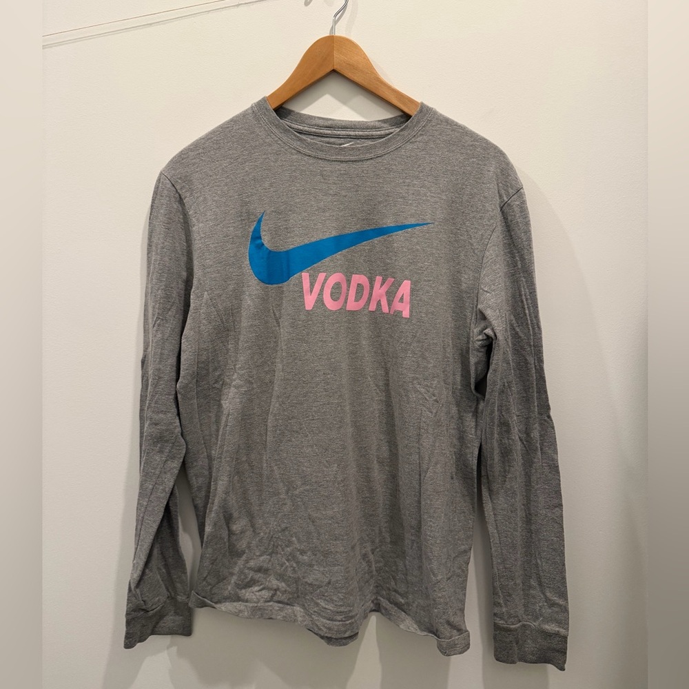 Nike Gray Vodka Shirt L